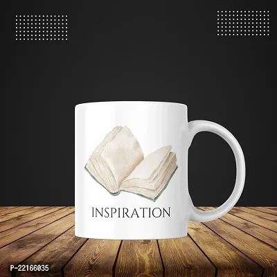 Start Your Day with Inspiration: Motivational Coffee Mug | Gift for Friends, Office, Motivational, Masala Chai | Birthday Gift, Anniversary, Startup, Inspirational | Printed Ceramic Coffee Mug 330ML (-thumb2