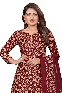 Stylish Prints Cotton Printed Unstitched Dress Material For Women-thumb4