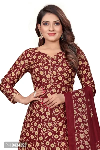 Stylish Prints Cotton Printed Unstitched Dress Material For Women-thumb5