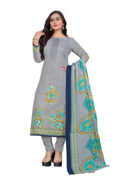 Wow Ethnic Unstitched Salwar Suit Dress Material For Women Light