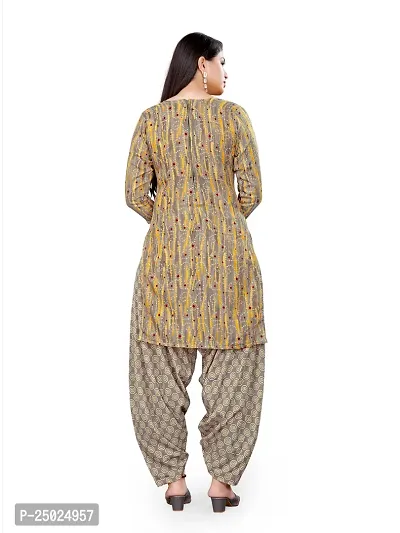 Elegant Multicoloured Cotton Printed Dress Material with Dupatta For Women Pack of 2-thumb3