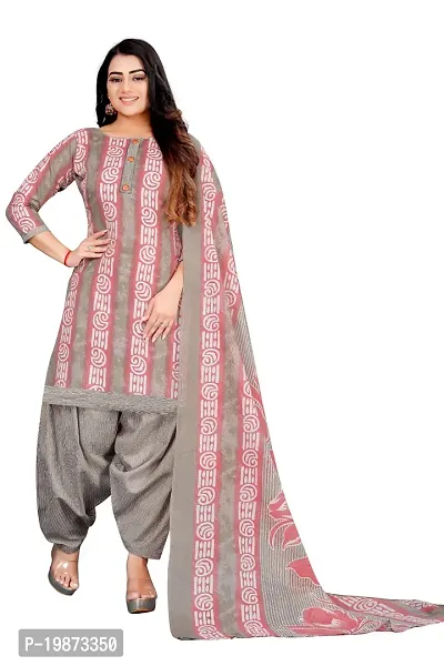 Paradise Prints Cotton Printed Unstitched Dress Material For Women