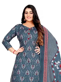 Elegant Multicoloured Cotton Floral Print Dress Material with Dupatta For Women Combo Of 2-thumb3