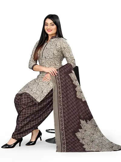 Stylish Cotton Printed Unstitched Suit