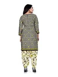 Stylish Prints Cotton Printed Unstitched Dress Material For Women-thumb1