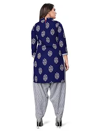 Stylish Prints Cotton Printed Unstitched Dress Material For Women-thumb1