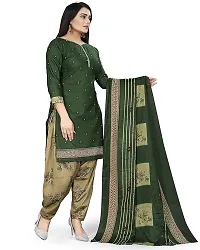 Elegant Cotton Printed Dress Material With Dupatta For Women-thumb2