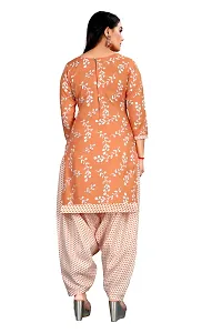 Elegant Multicoloured Cotton Floral Print Dress Material with Dupatta For Women Combo Of 2-thumb2