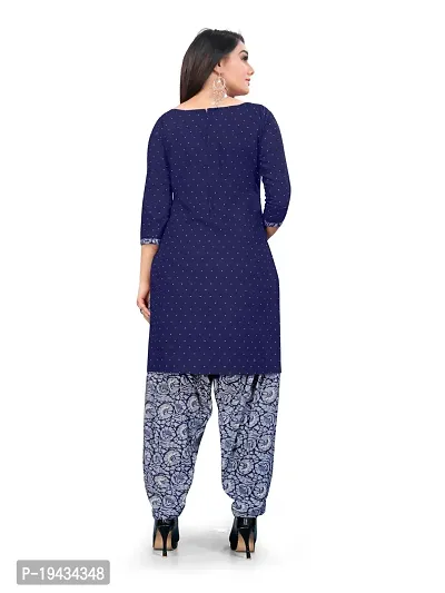 Stylish Prints Cotton Printed Unstitched Dress Material For Women-thumb2