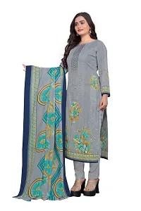 Stylish Prints Cotton Printed Unstitched Dress Material For Women-thumb3