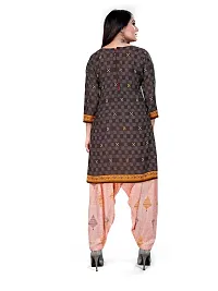 Stylish Prints Cotton Printed Unstitched Dress Material For Women-thumb1