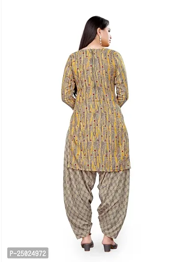 Elegant Multicoloured Cotton Printed Dress Material with Dupatta For Women Pack of 2-thumb3