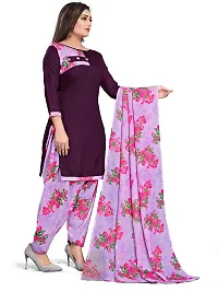 PARADISE PRINTS Cotton Printed Unstitched Salwar Suit Dress Material Women !! Magenta-thumb2