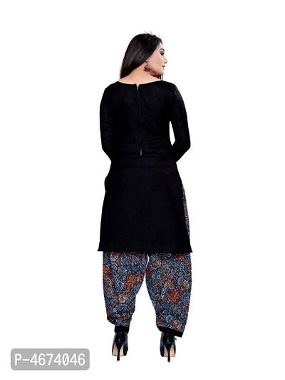 Attractive Cotton Blend Printed Dress Material with Dupatta-thumb5