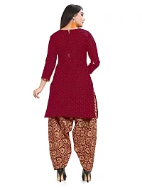 Attractive Cotton Blend Printed Dress Material with Dupatta-thumb2