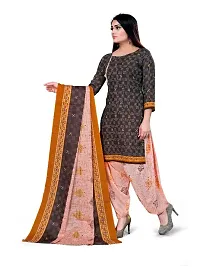 Beautiful Cotton Blend Printed Dress Material with Dupatta-thumb3