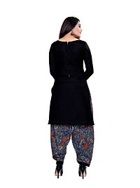 Classic Cotton Blend Solid Dress Material with Dupatta, Combo of 2-thumb2