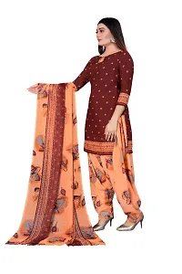 Beautiful Crepe Dress Material with Dupatta || combo of 2 ||-thumb1