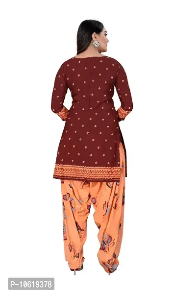 Beautiful Crepe Dress Material with Dupatta || combo of 2 ||-thumb3