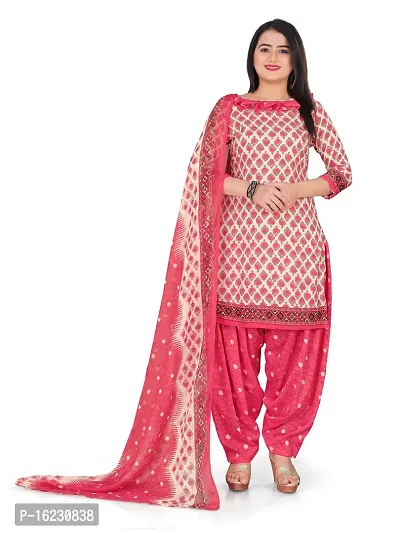 Exclusive Crepe Dress Material with Dupatta