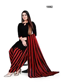 Beautiful Crape Kurta And Churidar Dress Material-thumb4