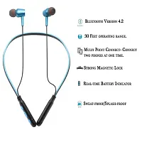 Modern Wireless Neckband Bluetooth in Ear Earphone Headset-thumb2