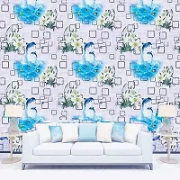 Stylish Multicoloured Self Adhesive Wall Stickers - 500x45cm-thumb1