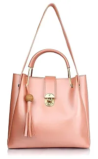 Women's Hand Bag Combo 4 Pcs Shining Peach-thumb1