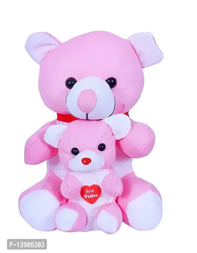 Meridian Handicrafts Mother Baby Teddy