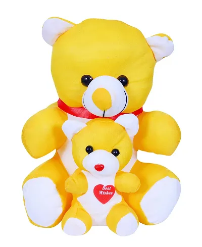 Meridian Handicrafts Mother Baby Teddy