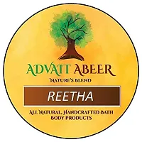 LAXRA Organic Raw Reetha Herbal Soap Nuts/Aritha-Golden-Dark Brown, 1 kg-thumb1