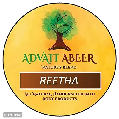 LAXRA Organic Raw Reetha Herbal Soap Nuts/Aritha-Golden-Dark Brown, 1 kg-thumb2