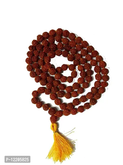 Rudraksh Mala for Jaap - Rudraksh Jaap Mala - Mala for Jaap - Japa Mala - 5 Mukhi Rudraksh Mala