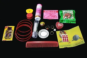 GENERIC Navratri MATA ka shringar kit/Suhag Kit/ - Devi Solah Shringar Kit with 21 Shringars(Items) - 21 Items Box Packing, Multicolor-thumb1