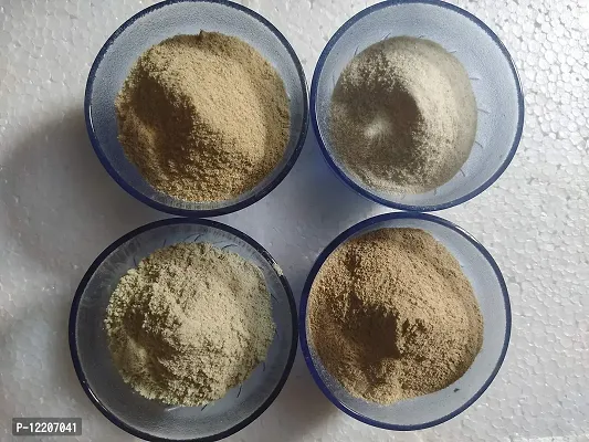 Ambe Ayurveda Combo Safed Musli Ashwagandha Shatavari White Kaunch Powder 50 gm each-thumb0