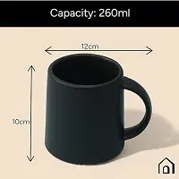 Claymistry Ceramic Black Mug  Set of 2-thumb3