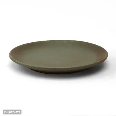 Ceramic Dinner  Snacks Black Quarter Serving Plate-thumb2