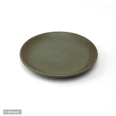 Ceramic Dinner  Snacks Black Quarter Serving Plate-thumb3