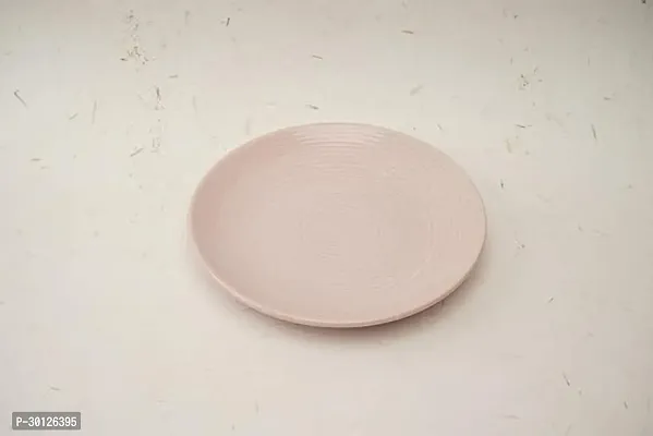 Ceramic Dinner Snacks Rose with Ridges Plate-thumb3