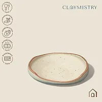 Claymistry Ceramic Dinner Ivory Serving Pasta Plate-thumb2