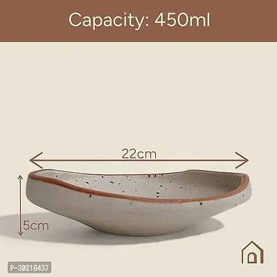 Claymistry Ceramic Dinner Ivory Serving Pasta Plate-thumb4