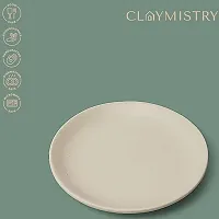 Claymistry Ceramic Dinner  Snacks Quarter Serving Plate-thumb1