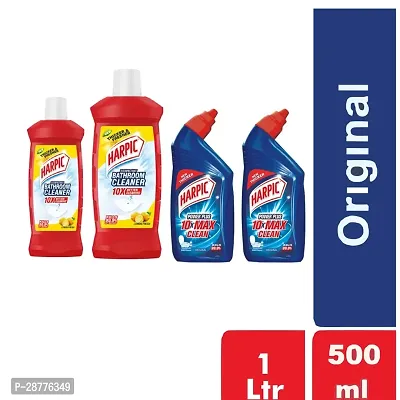 Harpic Disinfectant Bathroom Cleaner and Toilet Cleaner Pack of 4-thumb0