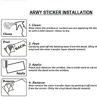 Laminated Vinyl Self Adhesive Sticker for Car and Bike-thumb1