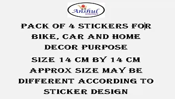 Laminated Vinyl Self Adhesive Sticker for Car and Bike-thumb1