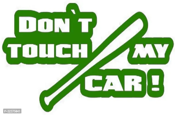 ANSHUL INTERNET Sticker and Decal for Car and Bike (Green)