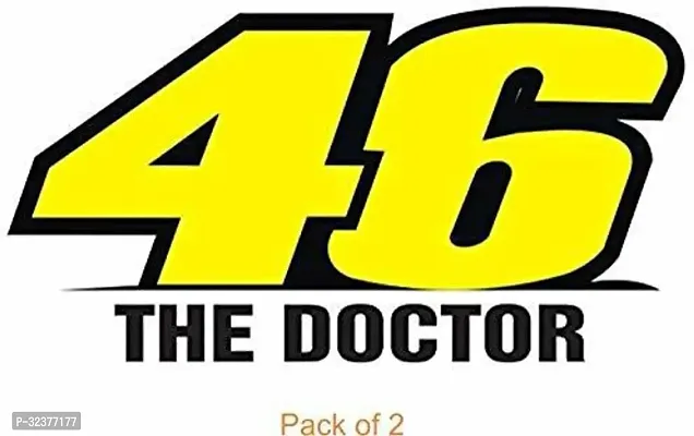 Sticker and Decal for Car and Bike (Yellow)-thumb2