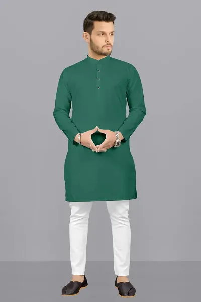 Reliable Solid Kurta For Men