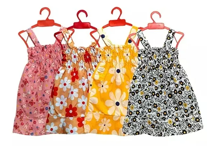 Fabulous Frocks Combo For Girls Pack Of 4