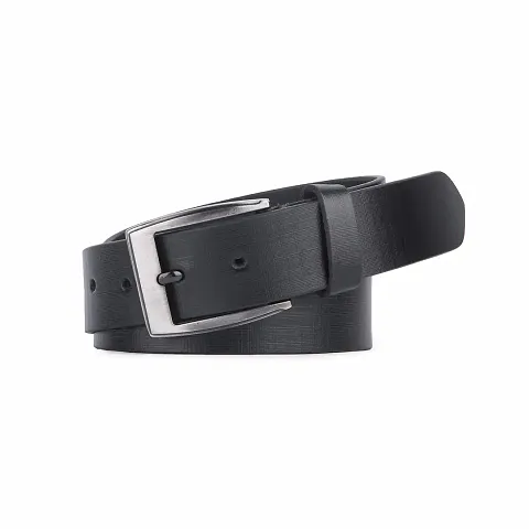 Contra men's fashionable belt Genuine Black Leather Formal Belt For Men (pack of 1)
